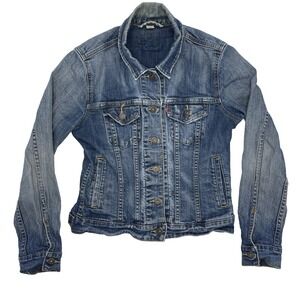Levi's Signature Jean Jacket Women's Small Petite Authentic Nice Shape‎ #C618